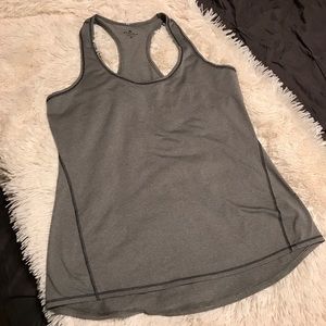 EUC Athleta Racerback Tank Top Gray, Medium